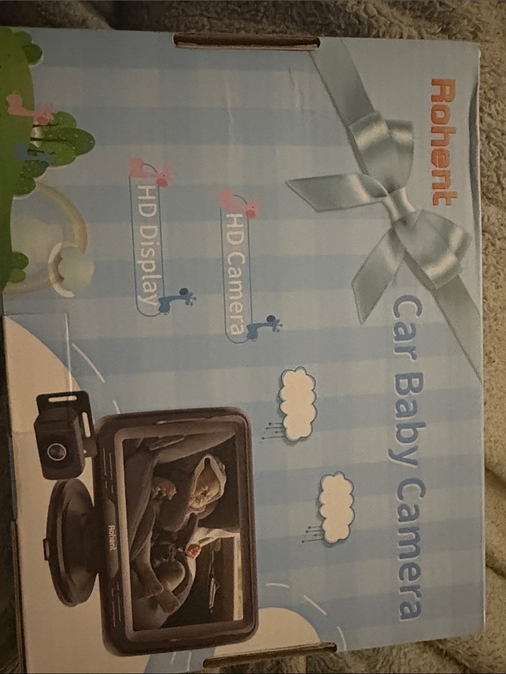 Car baby camera